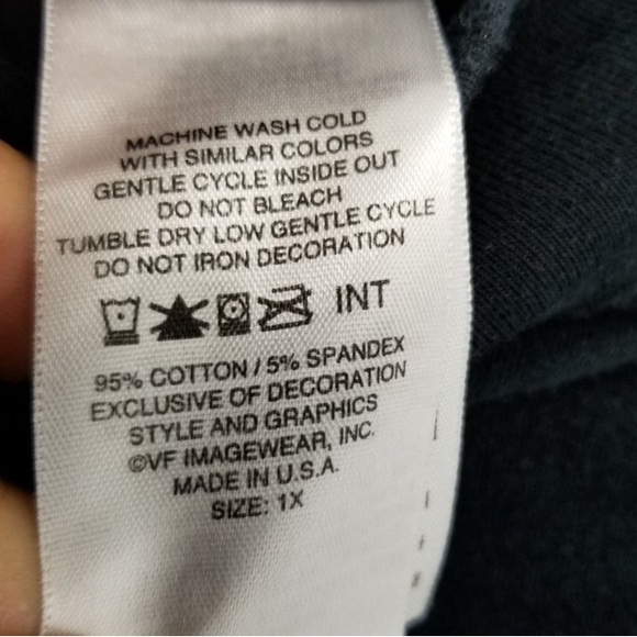 ▫️Harley Davidson Black Eagle Long Sleeve Tee Shirt Women's 1X - Picture 6 of 6